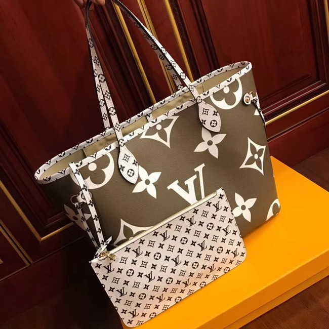 Fake Louis Vuitton Original NEVERFULL M44568 Khaki HY15676QF99