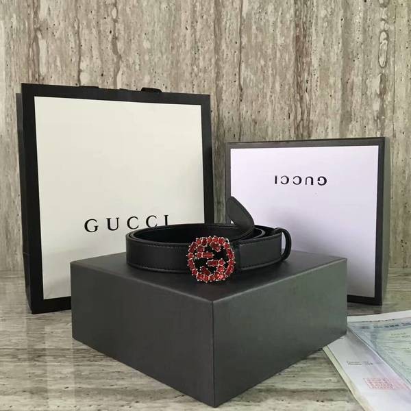 Gucci 2.5cm Original Leather Belt 17418B HY21115oJ62