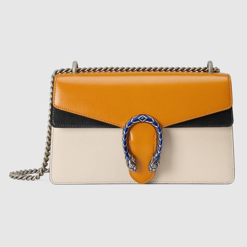 Gucci Dionysus small shoulder bag 400249 Burnt orange and white HY3166CC86
