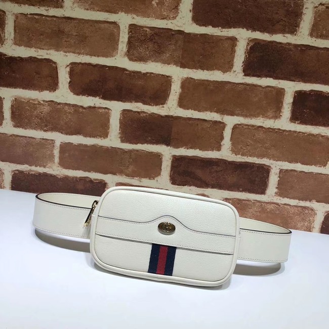 Gucci GG Original Leather belt bag 519308 white HY2496OG45