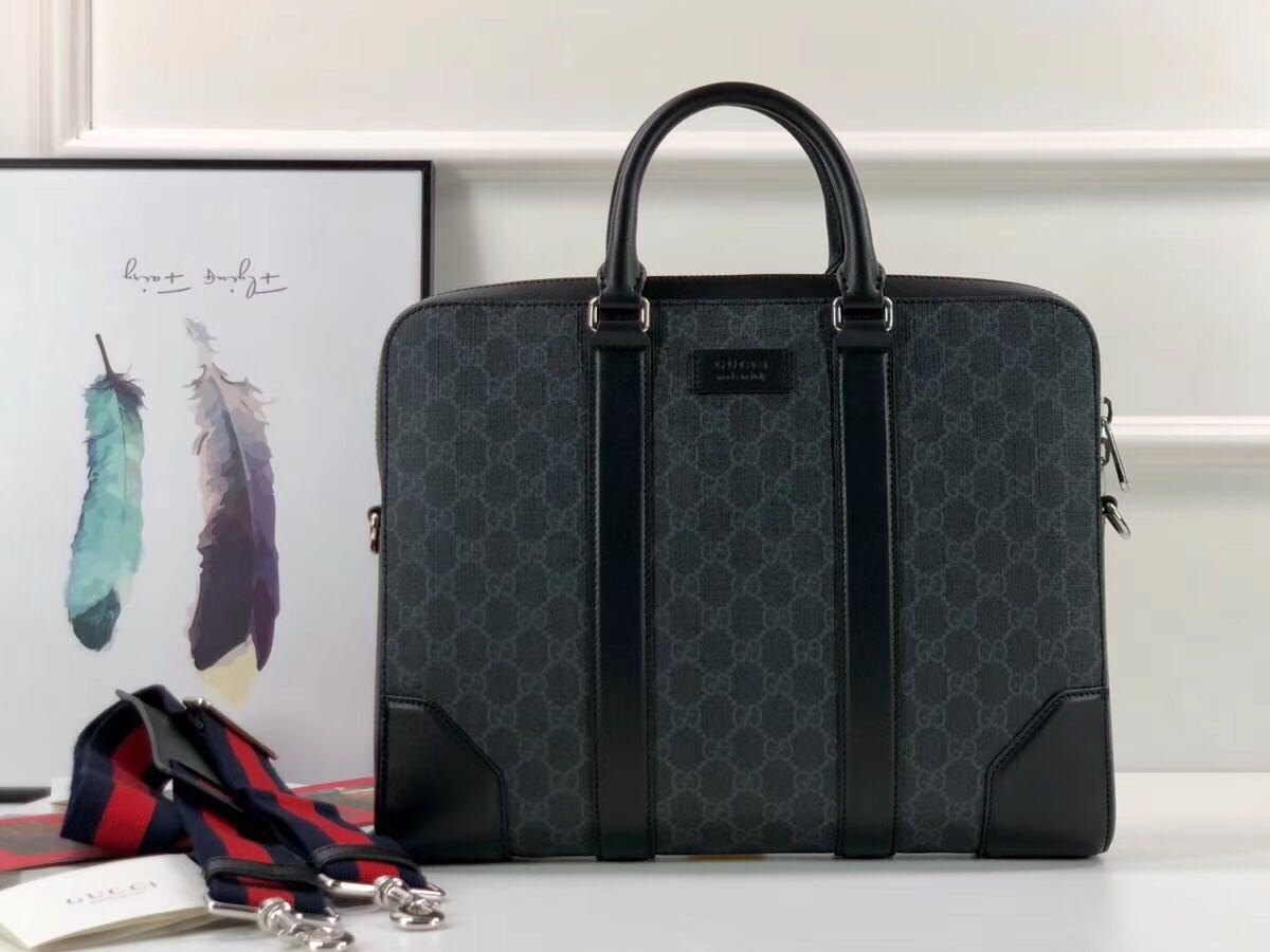 Gucci GG Original Leather tote bag 474135 black HY2369DI37