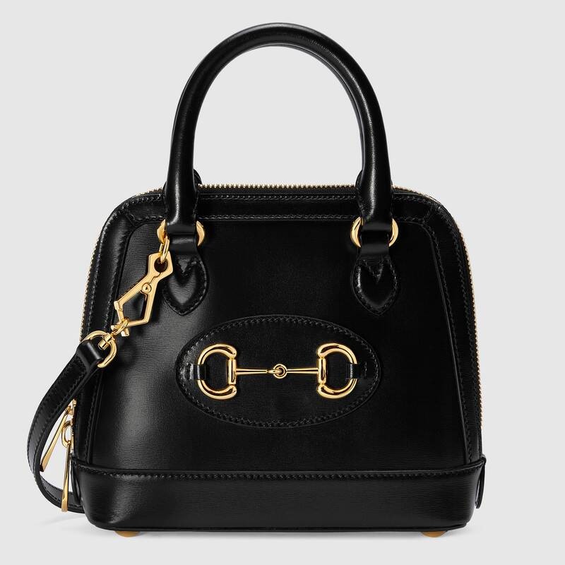 Gucci Horsebit 1955 mini top handle bag 640716 black HY9584sp14
