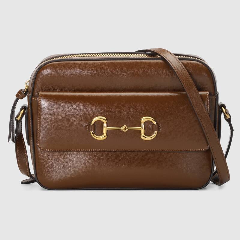 Gucci Horsebit 1955 small shoulder bag 645454 brown HY10745Kn56