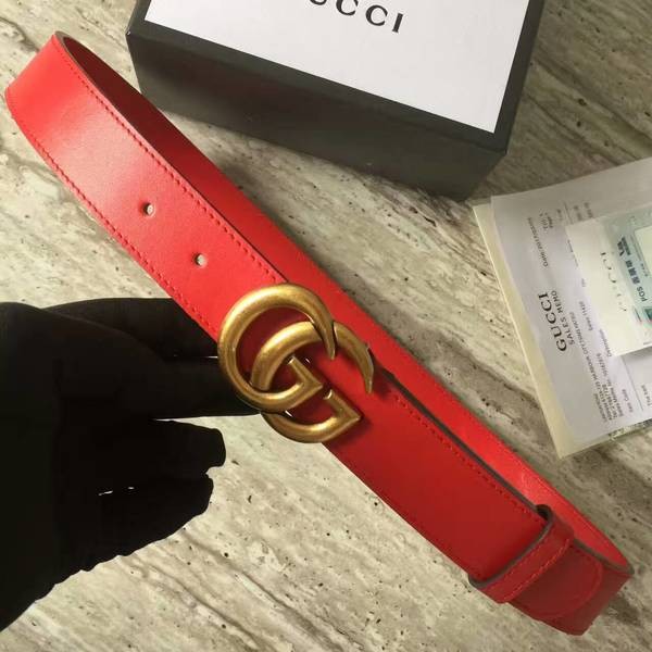 Gucci Original Calf Leather 3.5CM Belt 68884A HY12218JD28