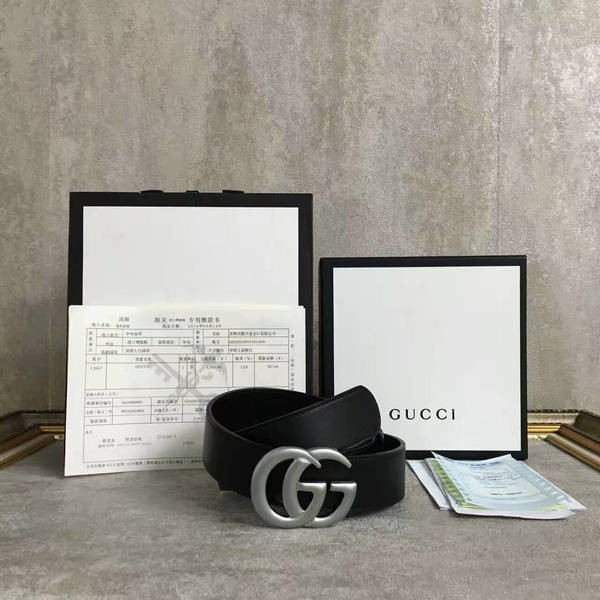 Gucci Original Calf Leather 4.0CM Belt 68885A HY17547Ym74