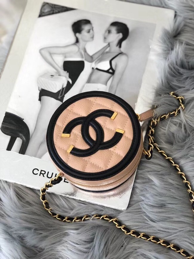 High Imitation Chanel Original Clutch with Chain A81599 pink HY16372bg96