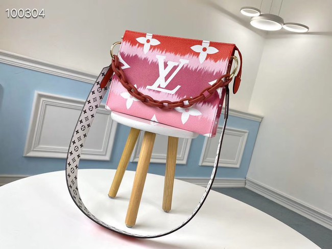 High Imitation Louis Vuitton Monogram Canvas Original Leather M68137 red HY18197bg96
