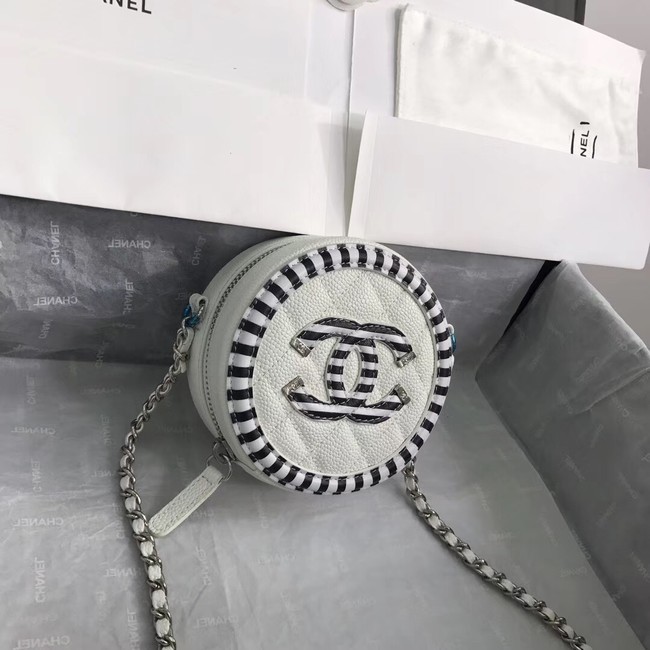 High Quality Imitation Chanel Original Clutch with Chain B81599 white HY21706wn47