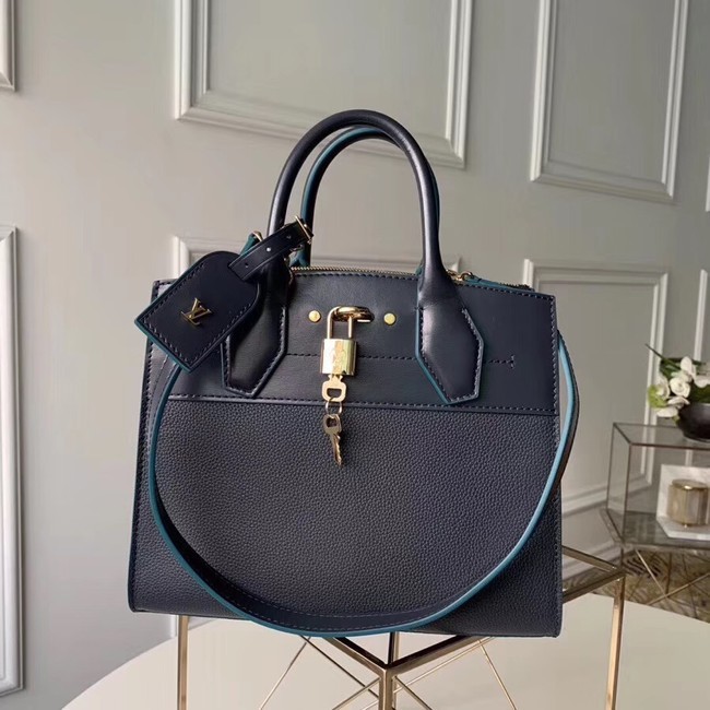 Imitation AAA Louis vuitton original CITY STEAMER M55348 black HY17738RP55