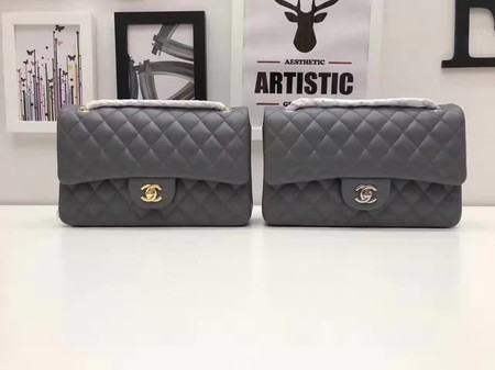 Imitation Chanel 2.55 Series Flap Bags Original Sheepskin A1112 Grey HY17358AI36