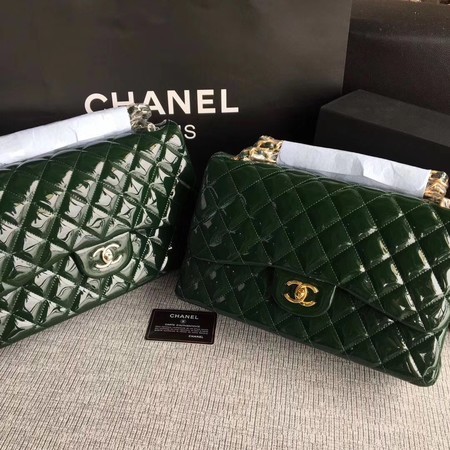 Imitation Chanel Classic Flap Bag Original Leather A1113 Green HY7134ye39