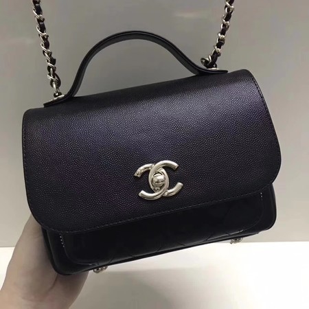 Imitation Chanel Classic Flap Bag Original Leather CHA3269 Black HY24490QN34