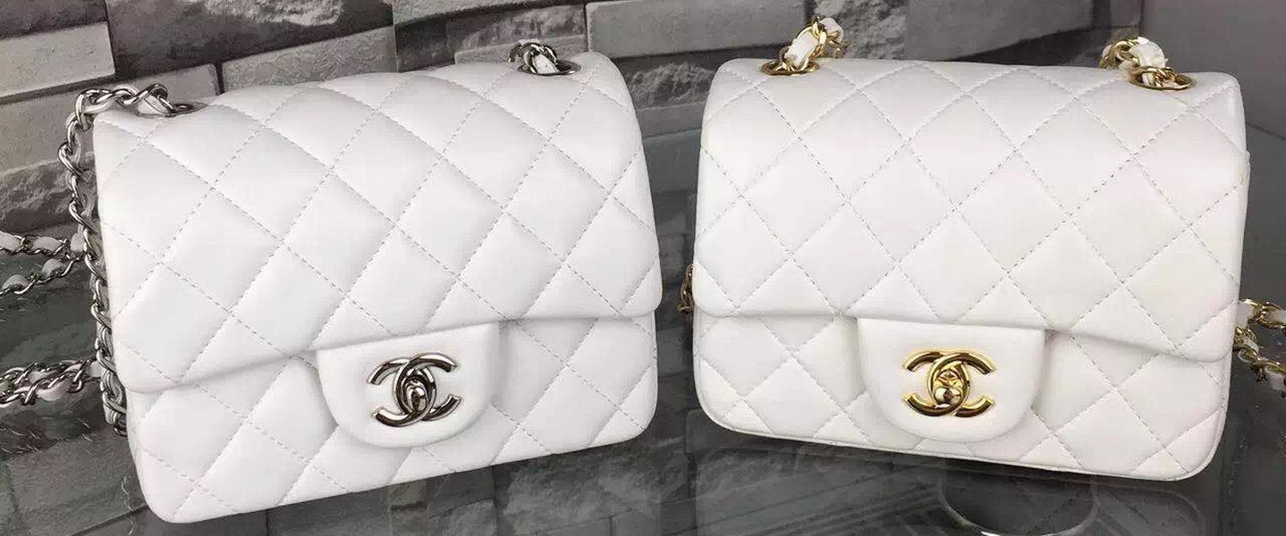 Imitation Chanel Classic Flap Bag Original Sheepskin Leather A5171 White HY22606sJ18