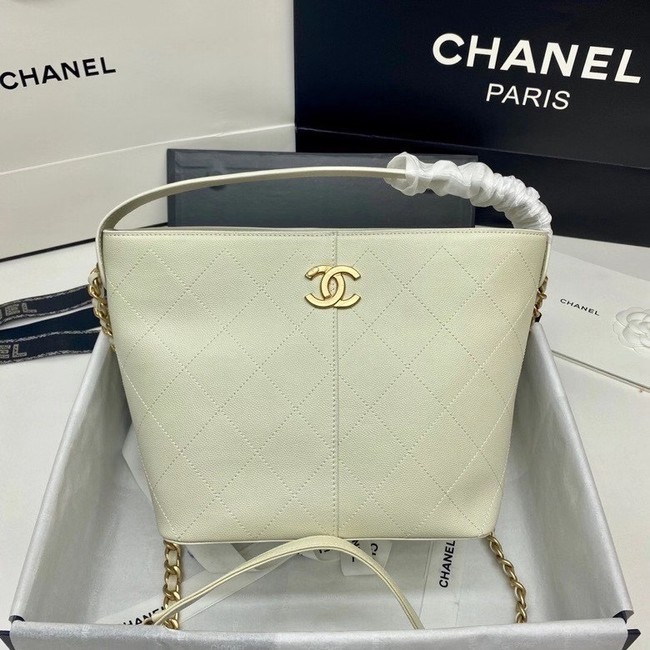 Imitation Chanel small shopping bag AS2286 white HY26700Nj42