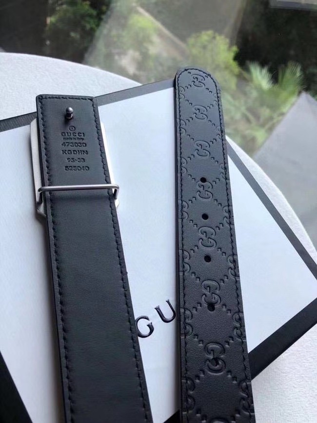 Imitation Gucci Original Calf Leather 35MM 3306-14 HY3283Ug88