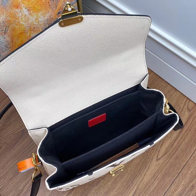 Imitation Louis vuitton original LV CRAFTY POCHETTE METIS M45384 White HY12443uq94