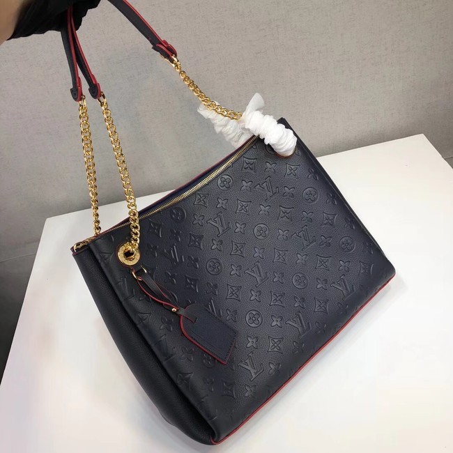 Imitation Louis Vuitton Original Monogram Empreinte SURENE MM M43758 Marine Rouge HY12080QN34