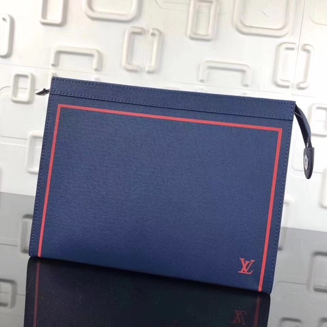Imitation Louis vuitton original POCHETTE VOYAGE MM M30577 blue HY4356sJ18