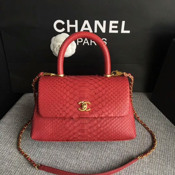 Knockoff Chanel Original Python Leather Tote Bag 8119I HY13284vf92