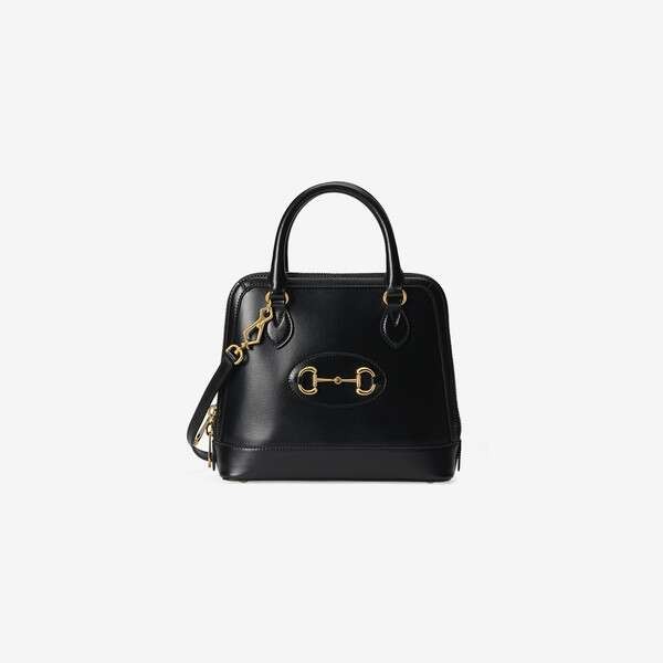 Knockoff Gucci 1955 Horsebit small top handle bag 621220 black HY10817yN38