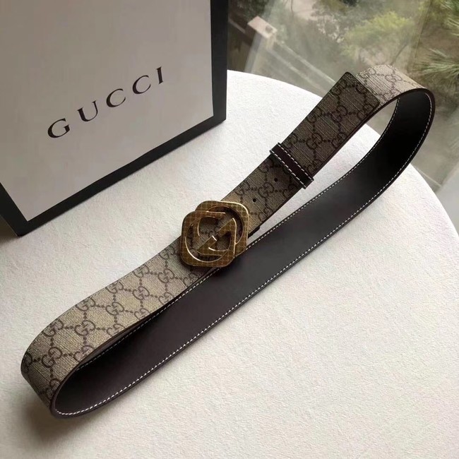 Knockoff Gucci Original Calf Leather 38MM 3308-1 HY2950Lg61