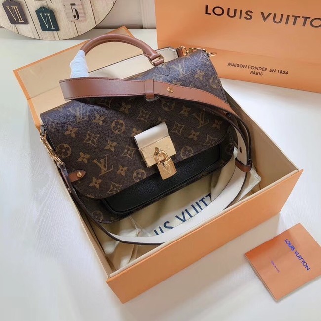 Knockoff High Quality Louis Vuitton Monogram Canvas Original Leather VAUGIRARD M44354 black HY21016FA65