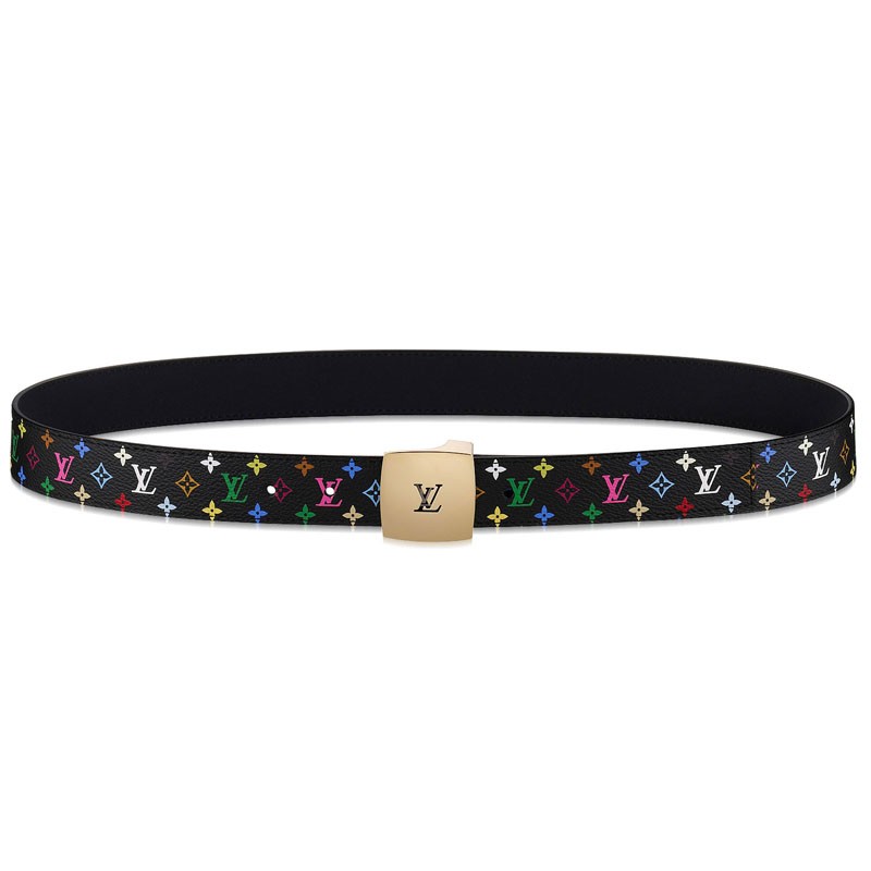 Knockoff Louis Vuitton Monogram Multicolore Calf Leather Belt M6890U HY19740Lg61