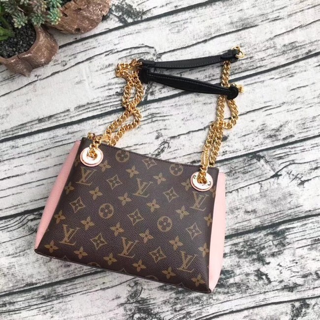 Knockoff Louis vuitton original monogram canvas SURENE BB M43775 pink HY21679vf92