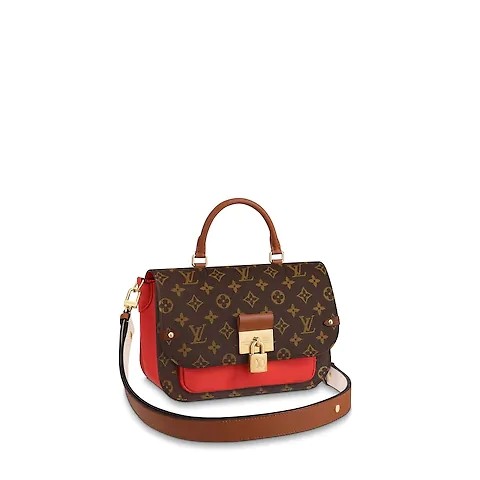 Knockoff Louis Vuitton Original Monogram Canvas VAUGIRARD M44548 Coquelicot Red HY21801tU76