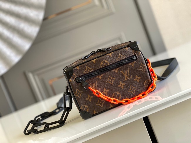 Knockoff Louis Vuitton Original Monogram Canvas Zipper Clutch bag M68906 black&brown HY3691Ez66