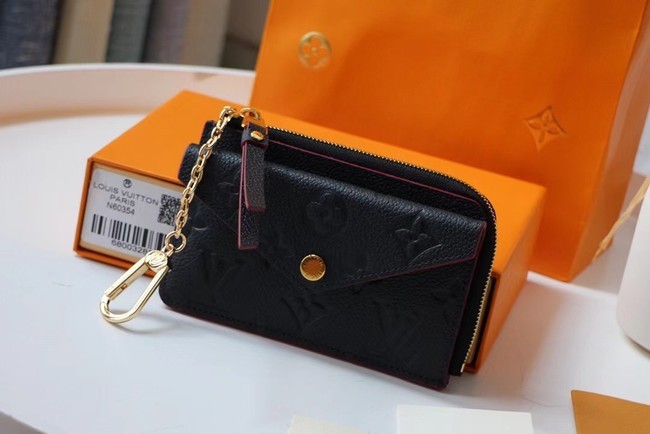 Knockoff Louis Vuitton Original Monogram Empreinte Wallet M69421 Navy Blue HY21071tU76