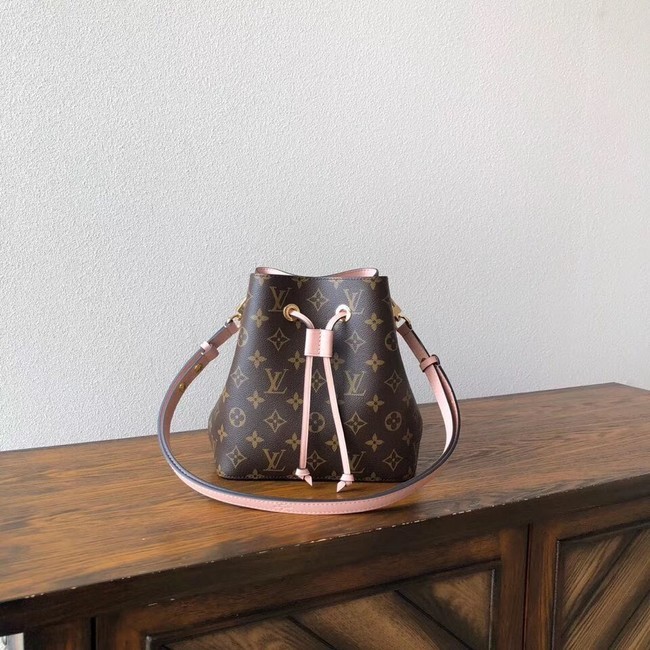 Knockoff Louis Vuitton Original NEONOE BB M53609 pink HY5583ch31