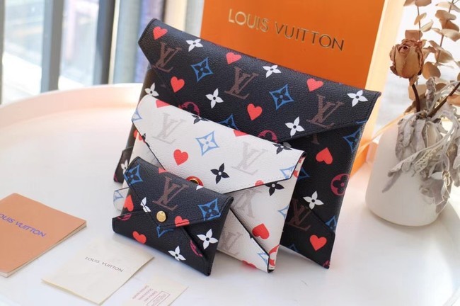 Knockoff Louis Vuitton original POCHETTE KIRIGAMI M67600 black&white HY5140Lg61
