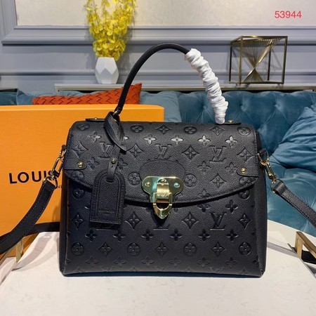 Louis Vuitton Georges MM Monogram Empreinte Original Leather M53944 Black HY14314Gh26