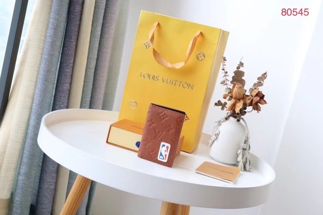 Louis Vuitton LVXNBA POCKET ORGANIZER M80545 BROWN HY17871TP23