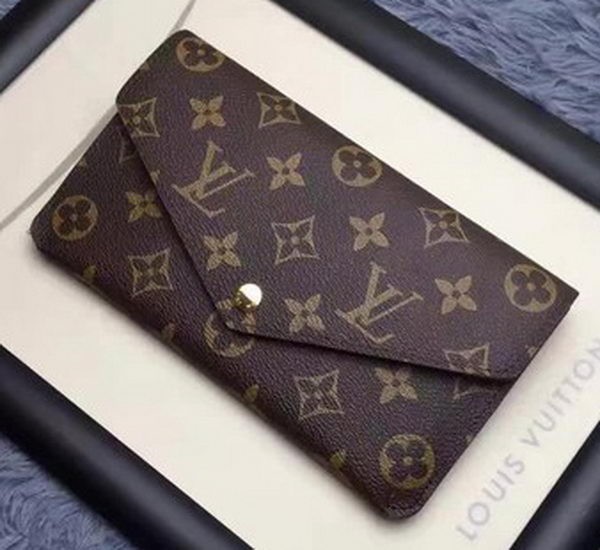 Louis Vuitton Monogram Canvas JEANNE WALLET M62155 Orange HY18199Oq54