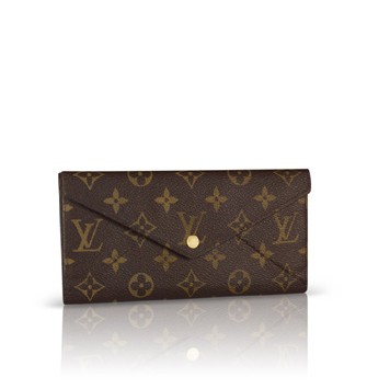 Louis Vuitton Monogram Canvas Long Wallet Origami M40487 HY21189mV18