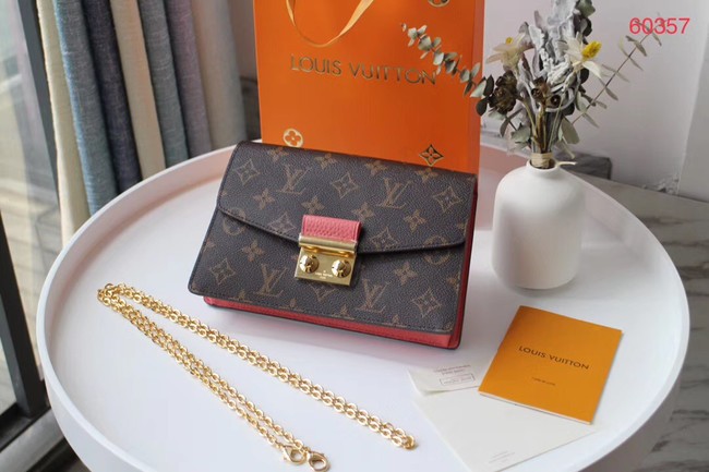Louis Vuitton Monogram Canvas Original Chain bag M60357 rose HY11110Kn56