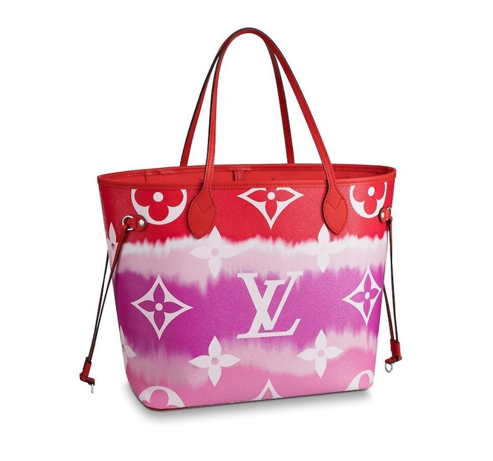 Louis Vuitton Monogram Canvas Original NEVERFULL M45128 Red HY14220Mn81