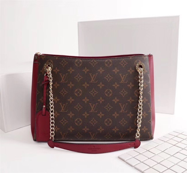 Louis vuitton monogram canvas SURENE MM M43755 Bordeaux HY26449Xr72