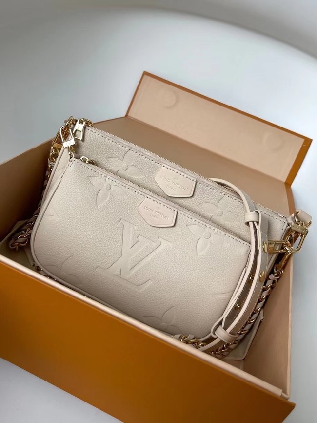 Louis Vuitton Monogram Empreinte Original Leather M44823 Cream HY11222uk46
