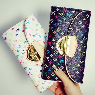 Louis Vuitton Monogram Multicolore Eugenie Wallet M60123 HY21311HW50