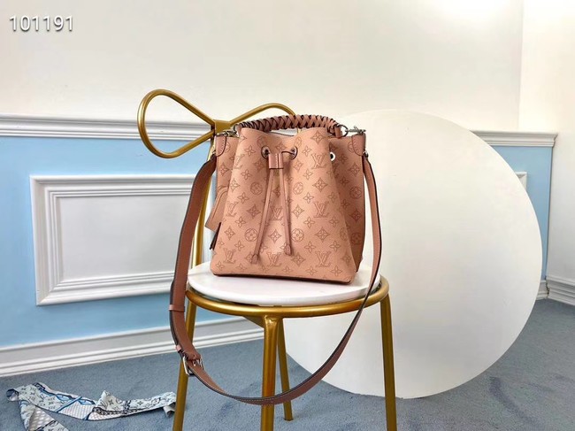 Louis Vuitton MURIA Mahina perforated calf leather M55800 pink HY22416Af99
