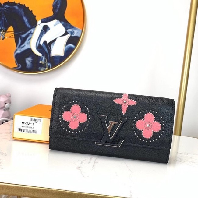 Louis vuitton original CAPUCINES M63211 black HY13586Eb92