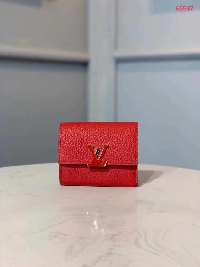 Louis vuitton original CAPUCINES M68587 red HY3573Ty85