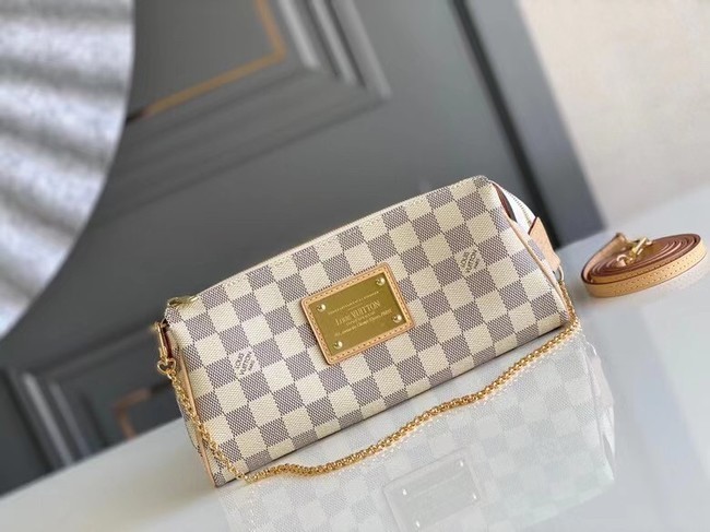 Louis Vuitton Original Damier Azur Canvas Eva Clutch N55213 HY5353Pu45