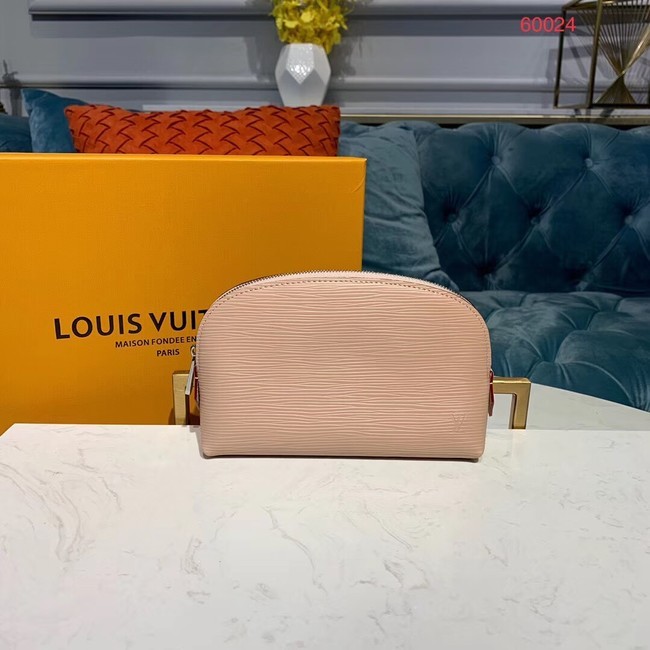 Louis vuitton original Epi Leather COSMETIC POUCH PM M52030 pink Rose Ballerine HY11531mm78