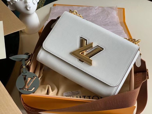 Louis vuitton original epi leather TWIST M50280 white HY12892bT70