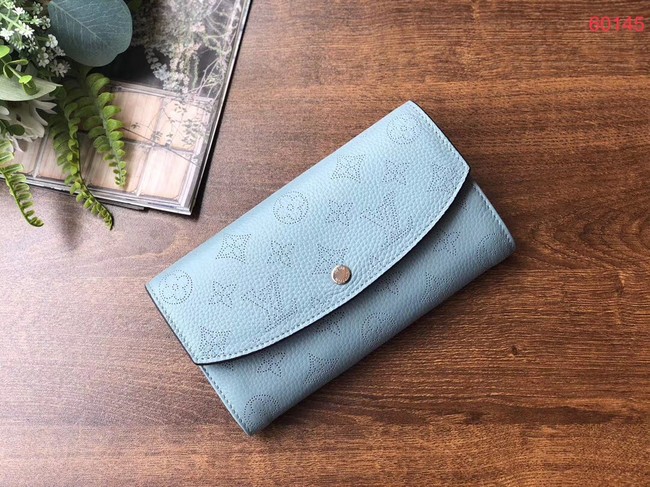 Louis vuitton original Iris Wallet M60145 blue HY23639tg76