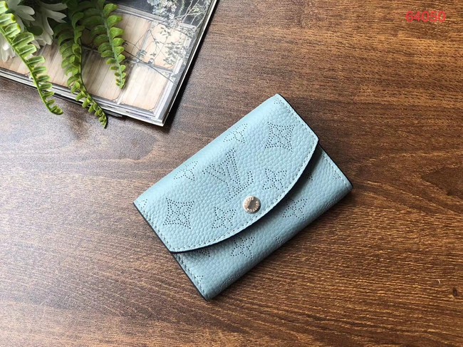 Louis vuitton original Iris Wallet M69213 blue HY506HW50